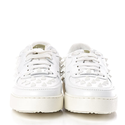 Valentino Garavani Calfskin Rock Be Low Top Sneakers 36 White 2 of 11