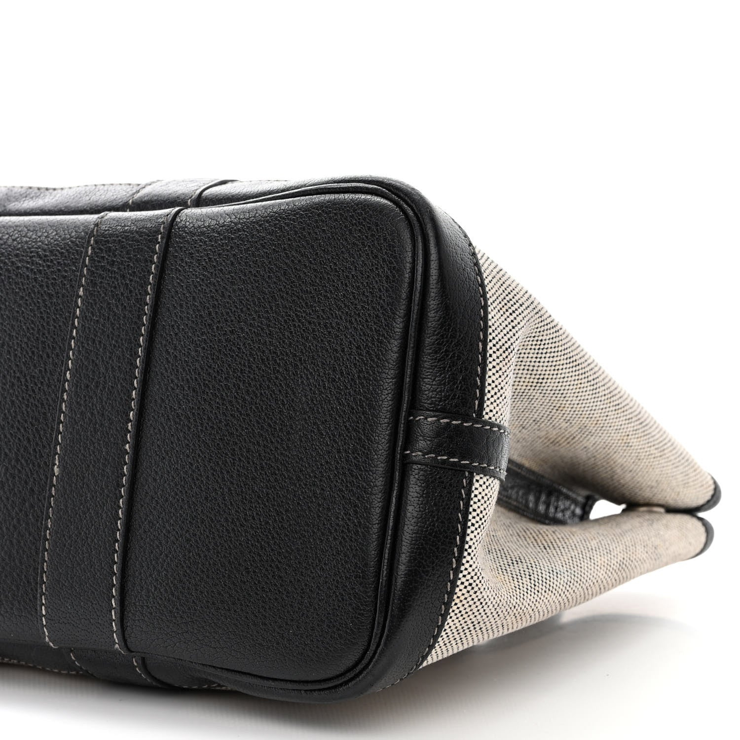 Hermes Twill D H Negonda Garden Party 30 TPM Ecru Black 10 of 10