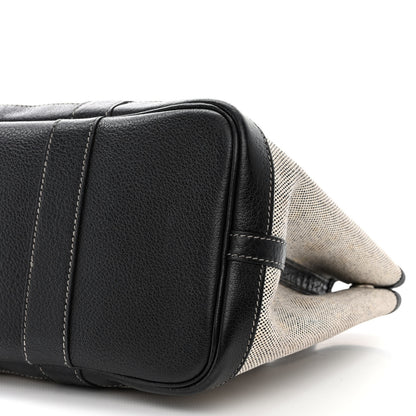 Hermes Twill D H Negonda Garden Party 30 TPM Ecru Black 10 of 10