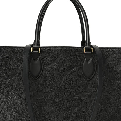 Louis Vuitton Empreinte Monogram Giant Onthego GM Black 7 of 9