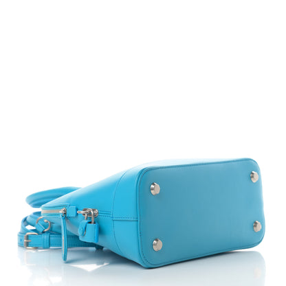 Balenciaga Soft Calfskin Puppy And Kitten S Ville Top Handle Bag Bleu Turquoise 4 of 12
