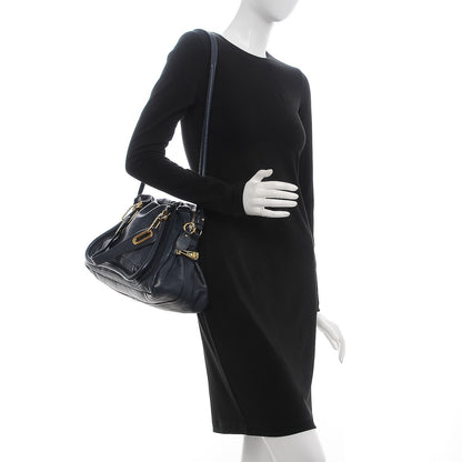 Chloe Calfskin Medium Paraty Navy 2 of 17
