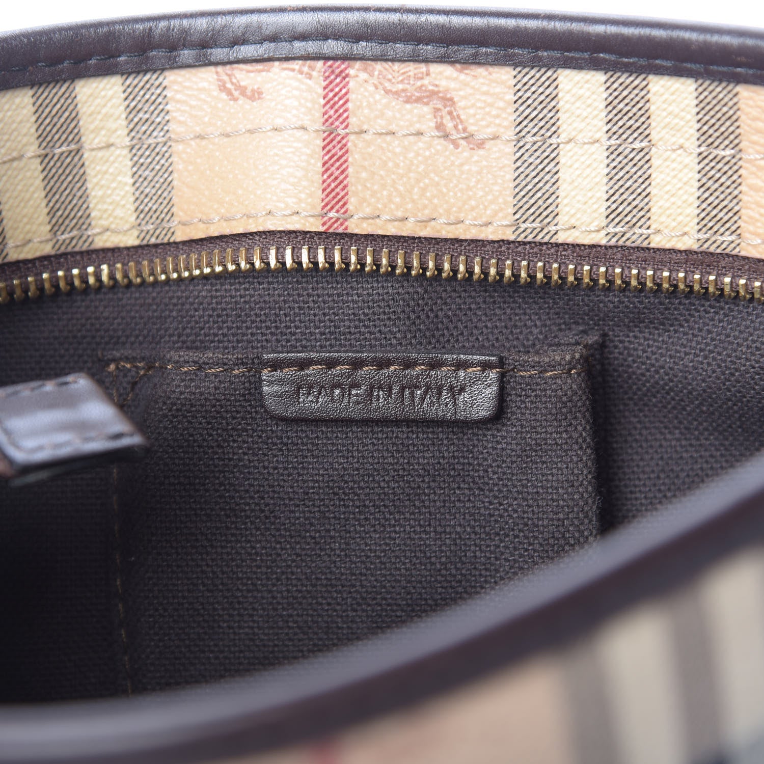 Burberry Haymarket Check Ganton Satchel 7 of 17