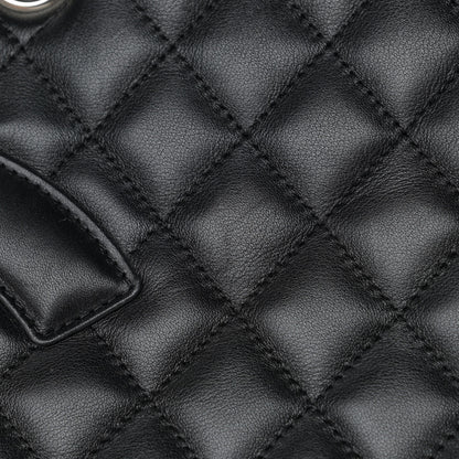 Chanel Calfskin Quilted Large Cambon Tote Black 15 of 16
