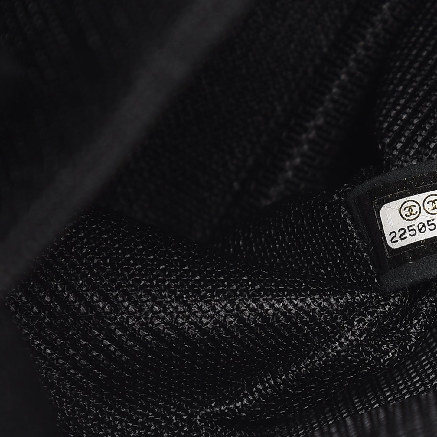 Calfskin Quilted XXL Travel Flap Bag Black