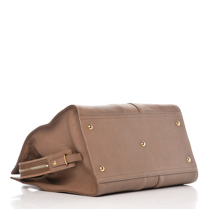 Saint Laurent Sheepskin Medium Cabas ChYc Taupe 4 of 17