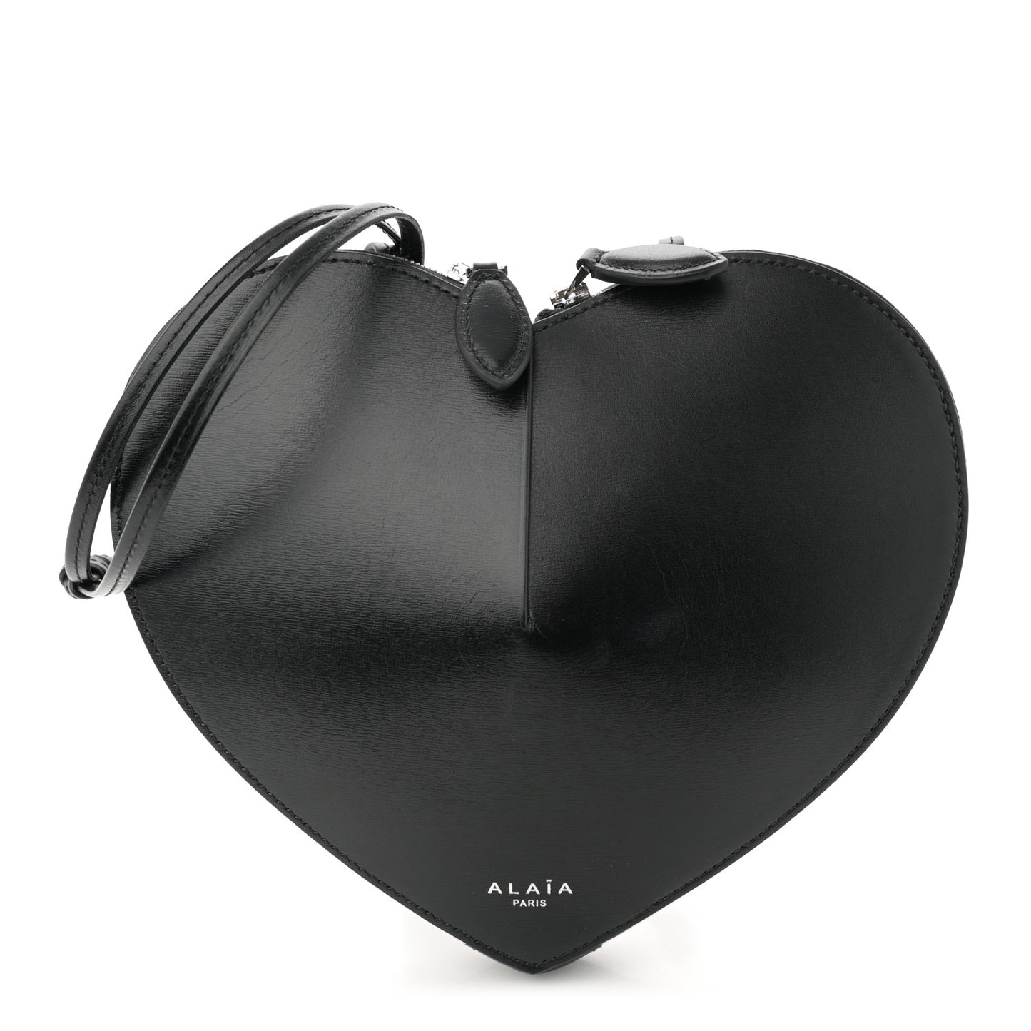 Calfskin Le Coeur Bag Black