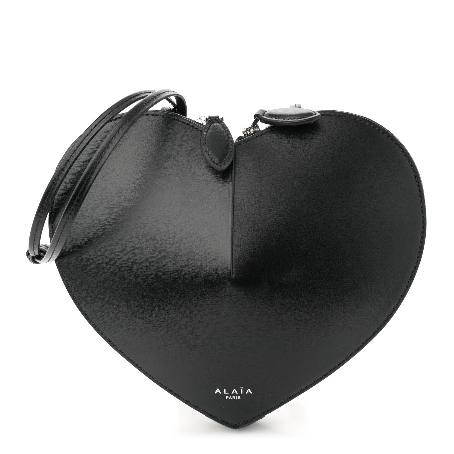 Alaia Calfskin Le Coeur Bag Black 1 of 11