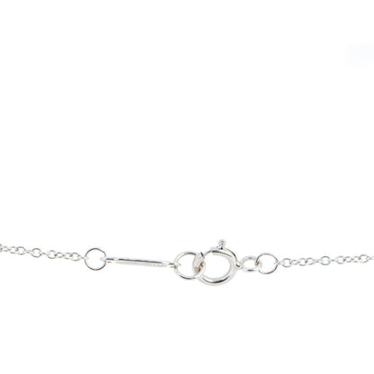Tiffany Platinum Diamond .90ct Fleur De Lis Key Pendant Necklace 3 of 7