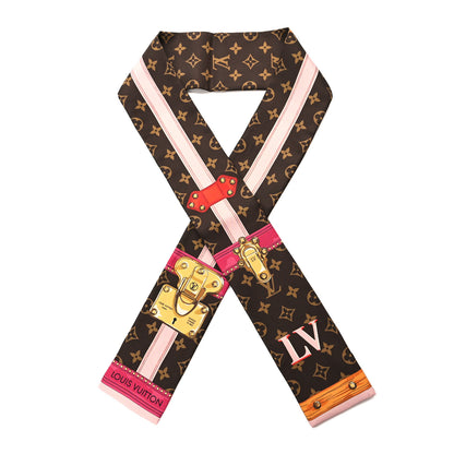 Louis Vuitton Silk Monogram Summer Trunks Bandeau Brown 1 of 3