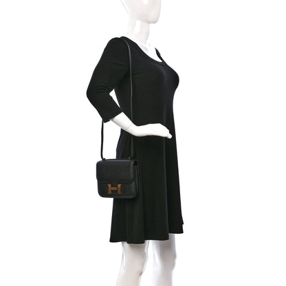Hermes Epsom Constance 18 Black 2 of 10