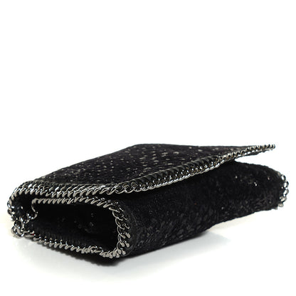 Stella McCartney Sequin Falabella Crossbody Black 4 of 9
