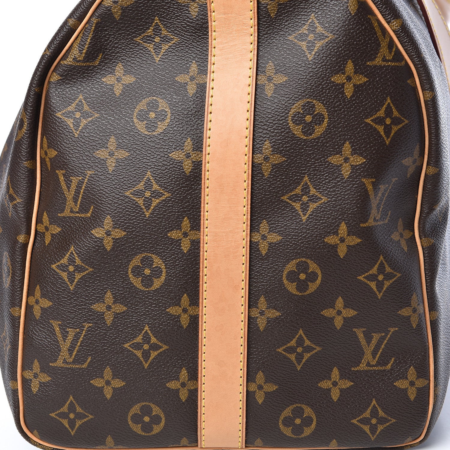 Louis Vuitton Monogram Keepall Bandouliere 50 10 of 13