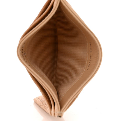 Chanel Caviar Quilted Card Holder Beige 5 of 9