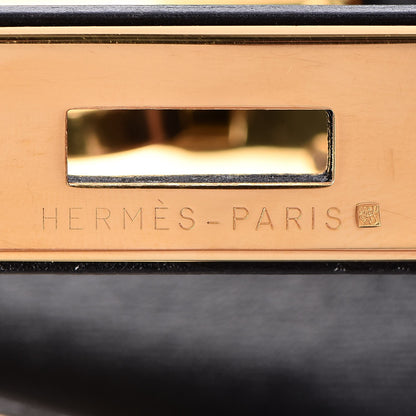 Hermes Box Kelly Retourne 32 Black 15 of 35