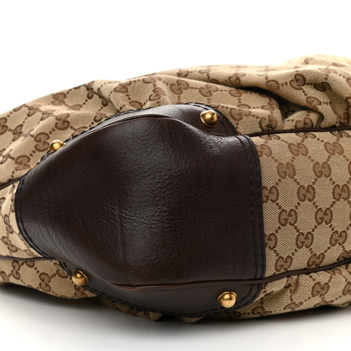 Monogram Large Jockey Hobo Dark Brown
