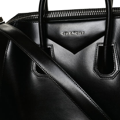 Givenchy Shiny Lord Calfskin Medium Antigona Black 16 of 17