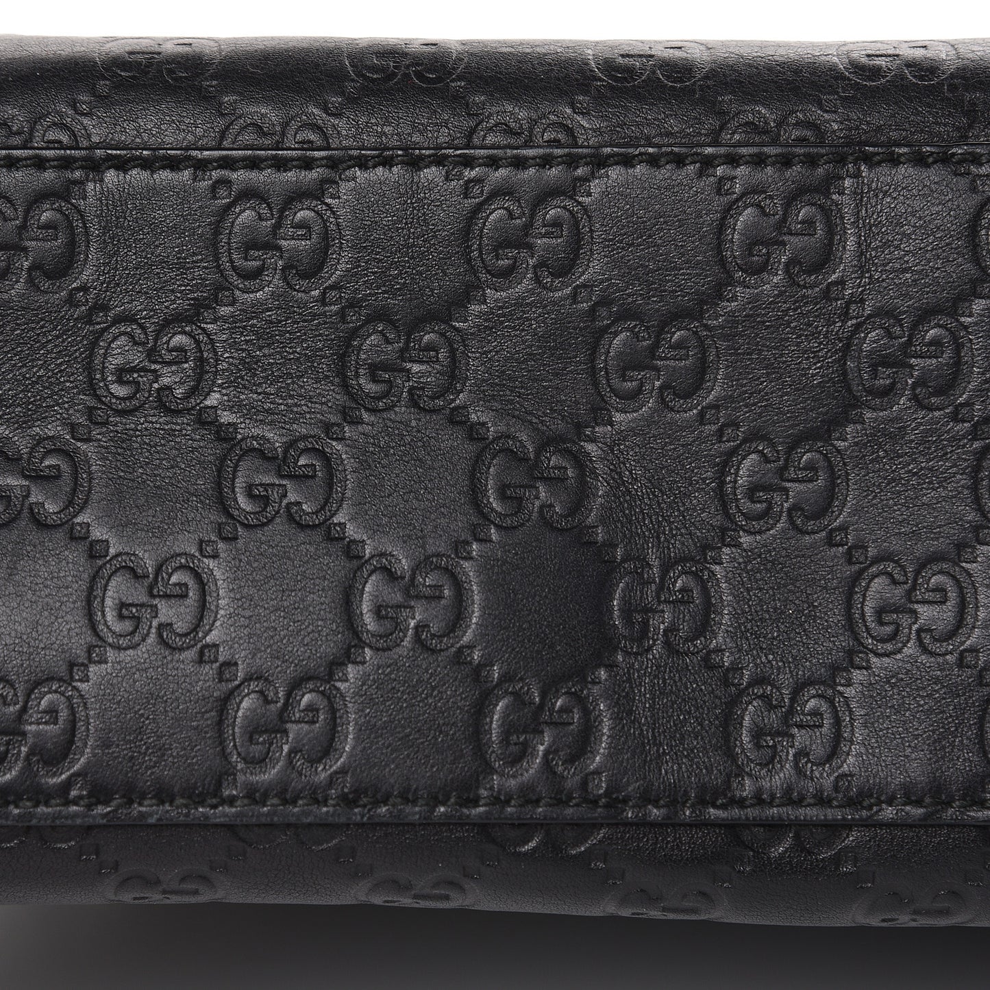 Guccissima Large Emily Chain Shoulder Bag Black