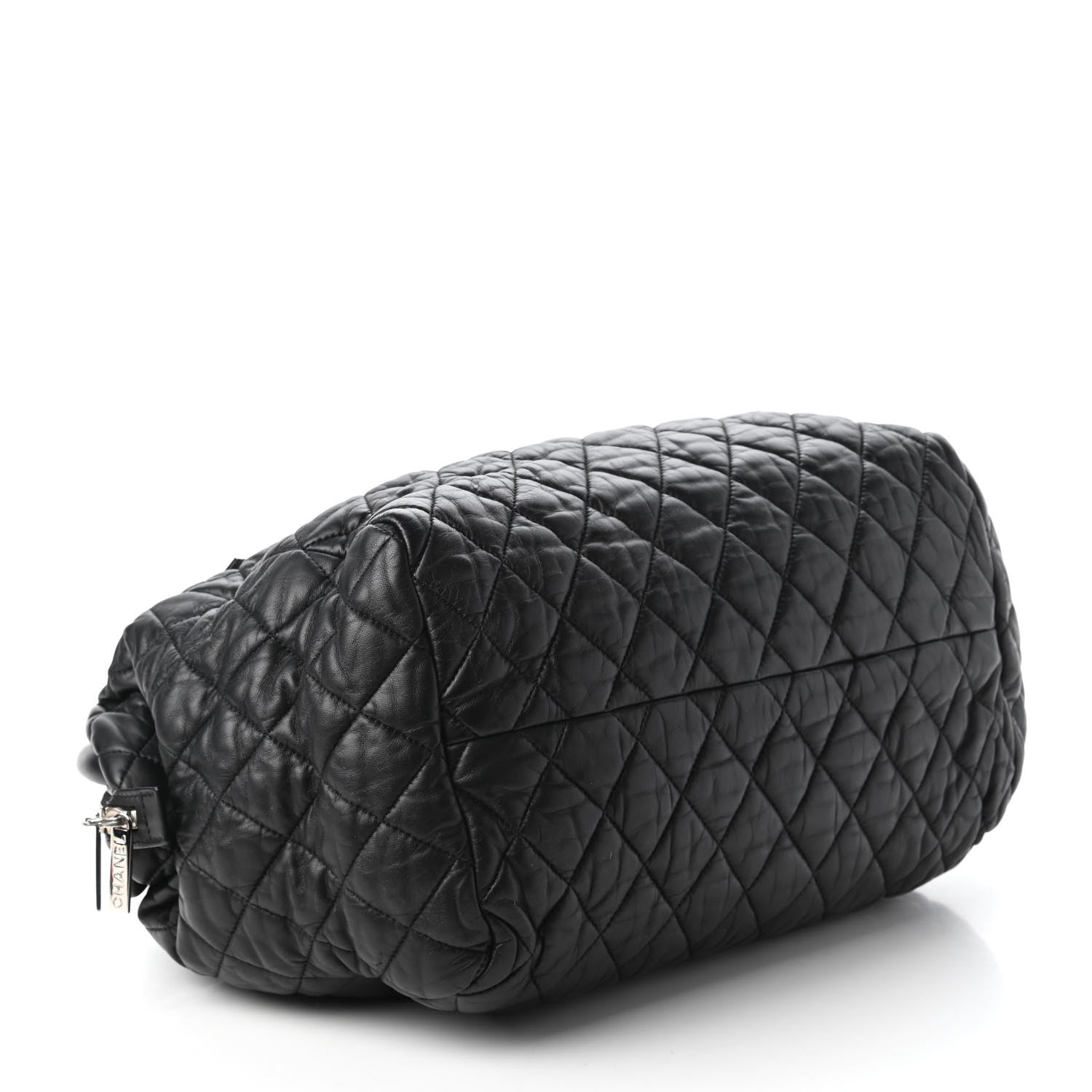 Chanel Lambskin Coco Cocoon Bowler Black 4 of 10