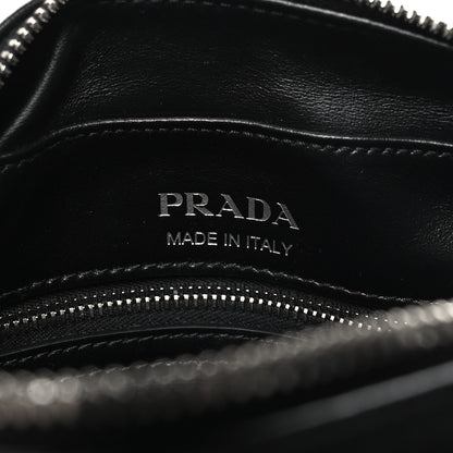 Prada Soft Calfskin Diagramme Camera Bag Black 6 of 9