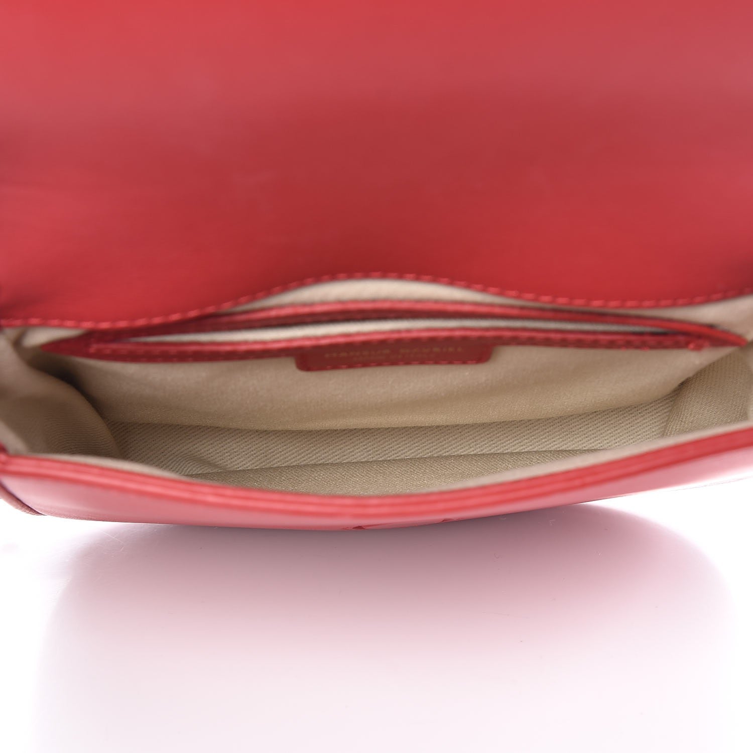 Mansur Gavriel Calfskin Mini Flap Crossbody Bag Flamma 5 of 8