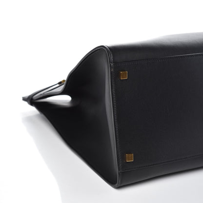Saint Laurent Calfskin Large Manhattan Shopper Tote Black 7 of 9