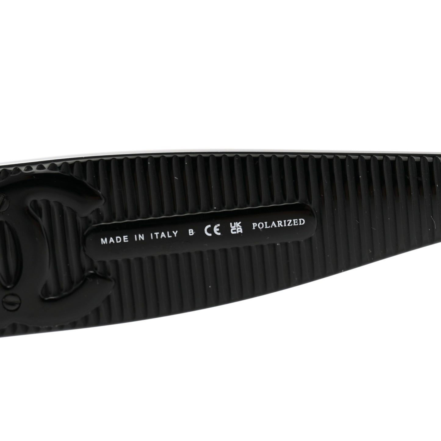 Acetate Rectangle Sunglasses 5493-A Black