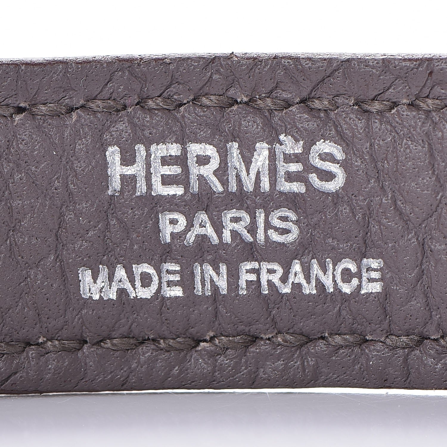 Hermes Togo Horseshoe Kelly Retourne 35 Etain Bleu Tempete 36 of 36