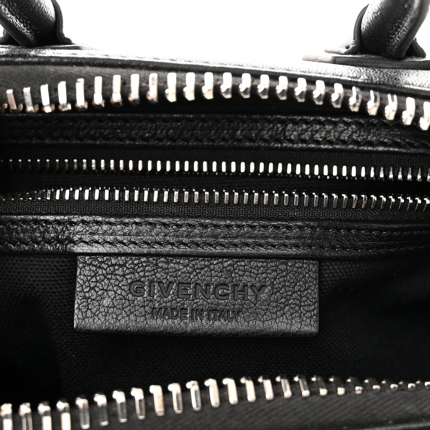 Sugar Goatskin Mini Antigona Black