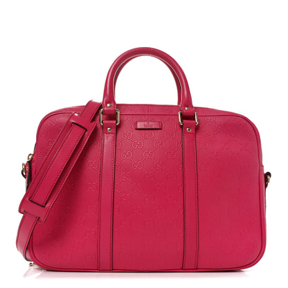 Gucci HIlary Lux GG Monogram Embossed Briefcase  Blossom 1 of 10