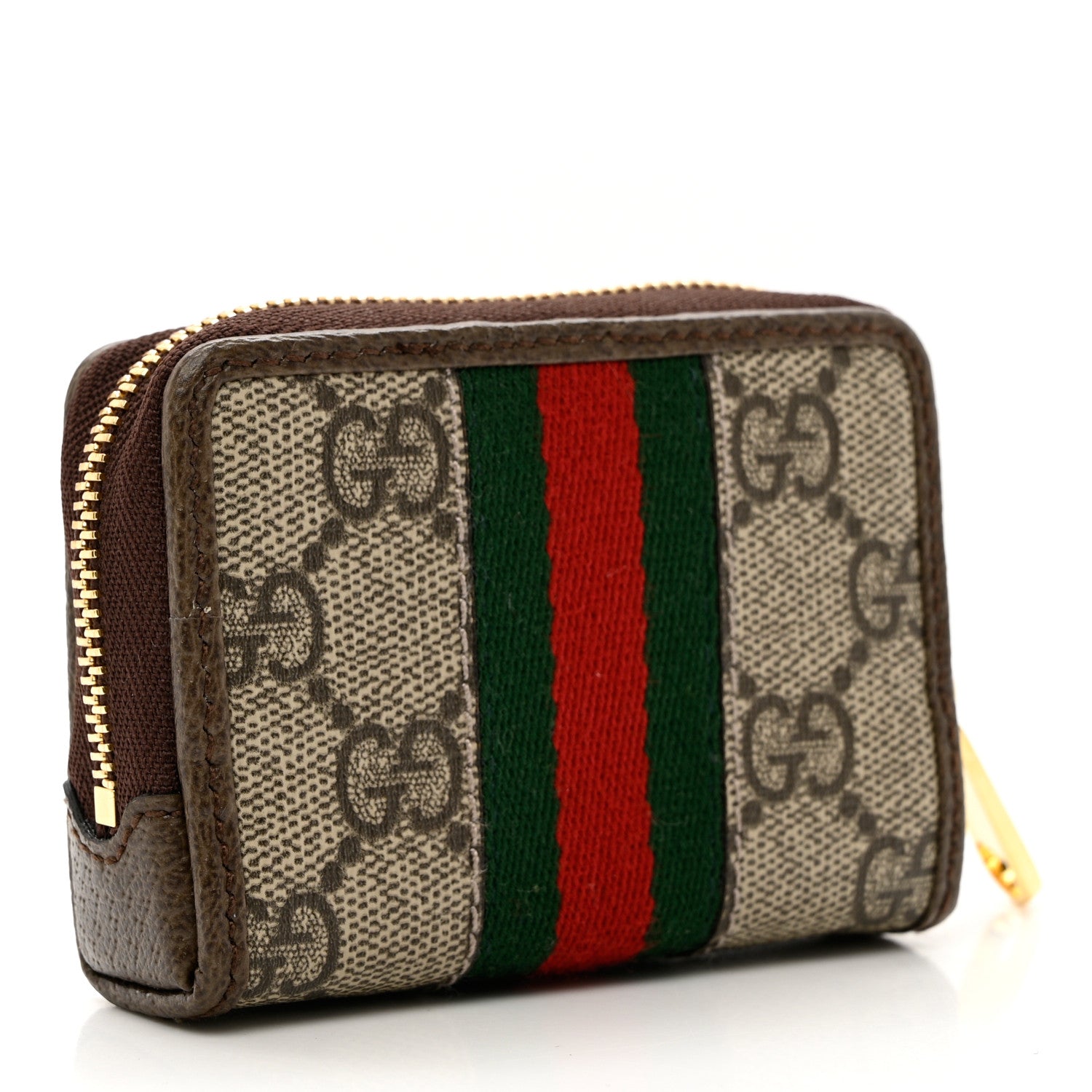Gucci GG Supreme Monogram Web Ophidia Playing Card Case Beige New Acero 4 of 9