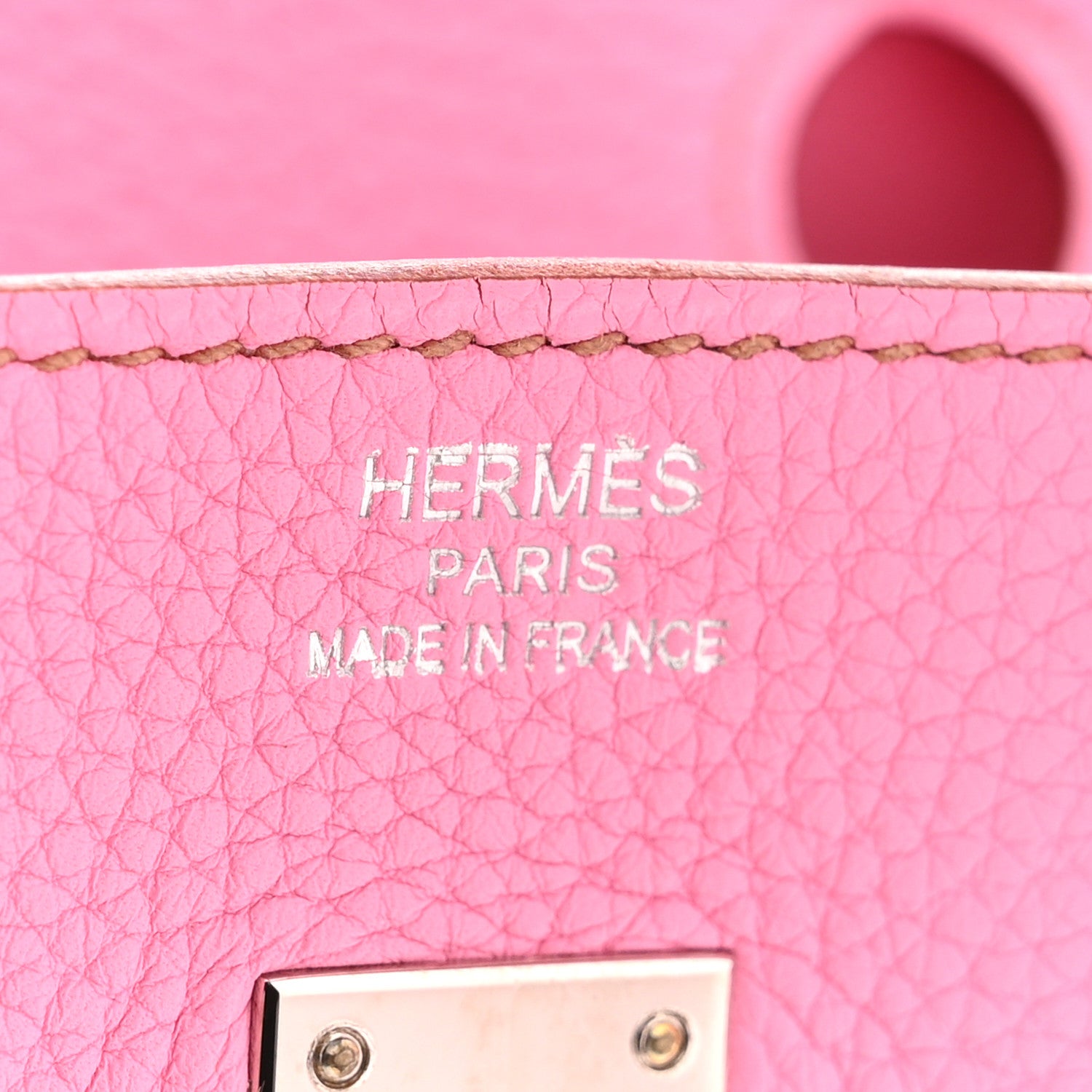Hermes Togo Birkin 25 5P Pink 6 of 13