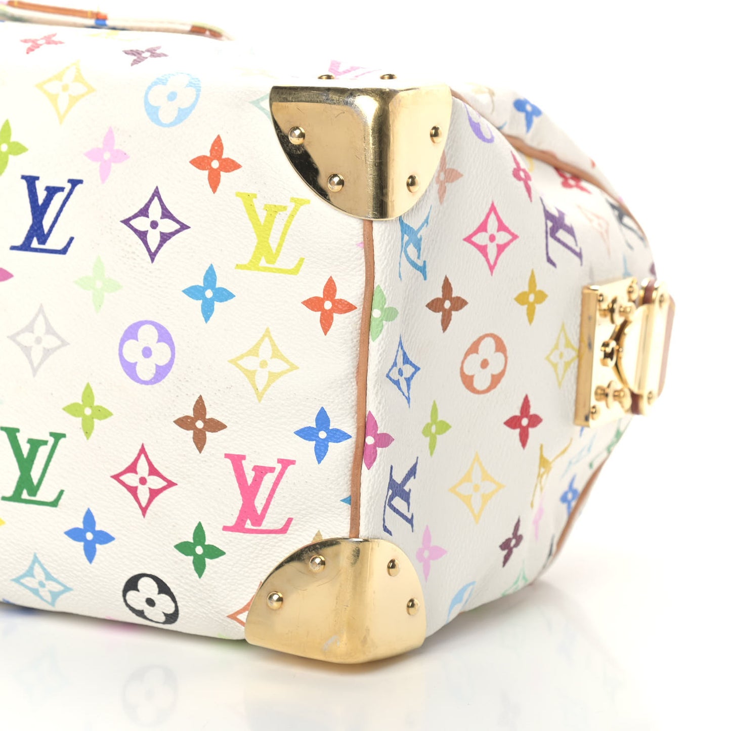 Monogram Multicolor Speedy 30 White