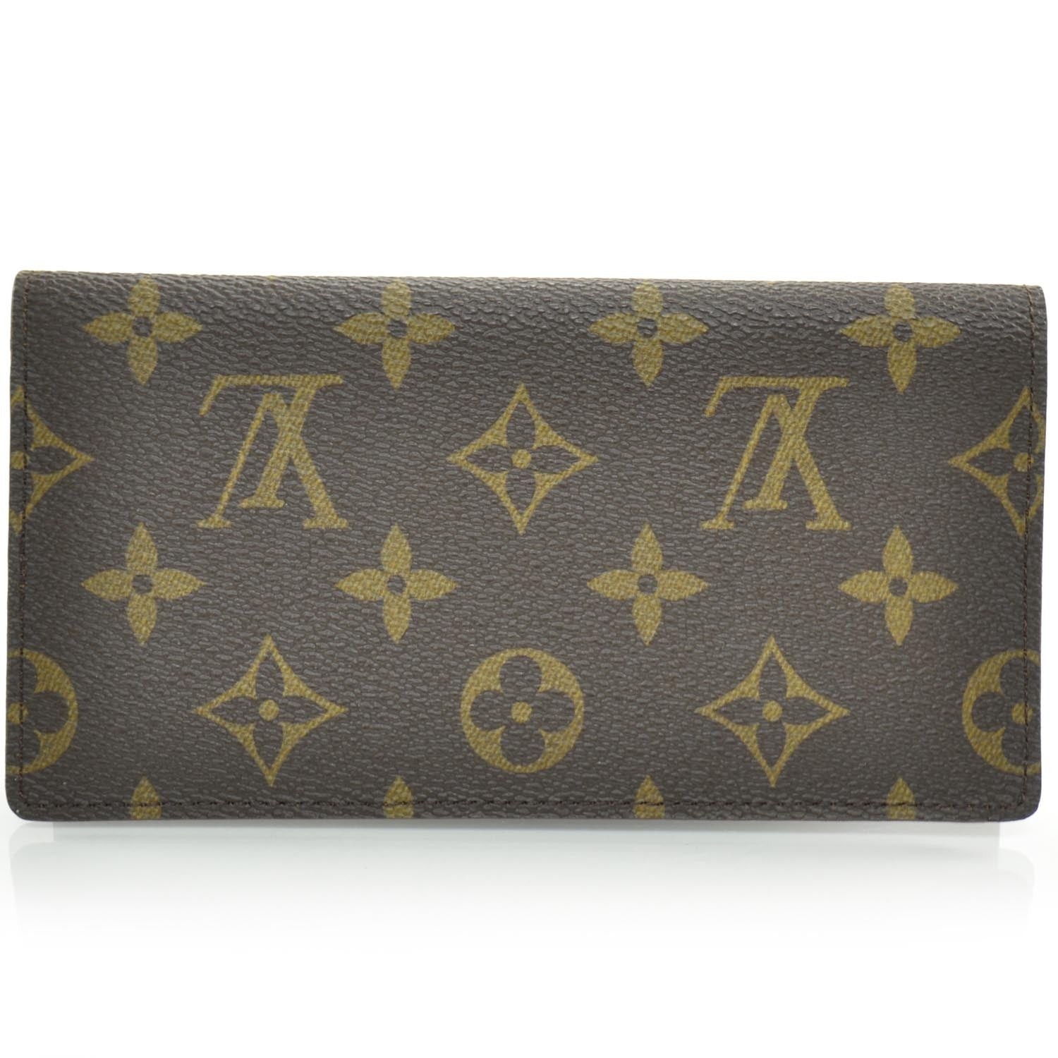 Louis Vuitton Monogram Simple Checkbook Holder Wallet 4 of 7