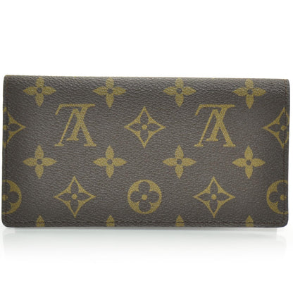 Louis Vuitton Monogram Simple Checkbook Holder Wallet 4 of 7