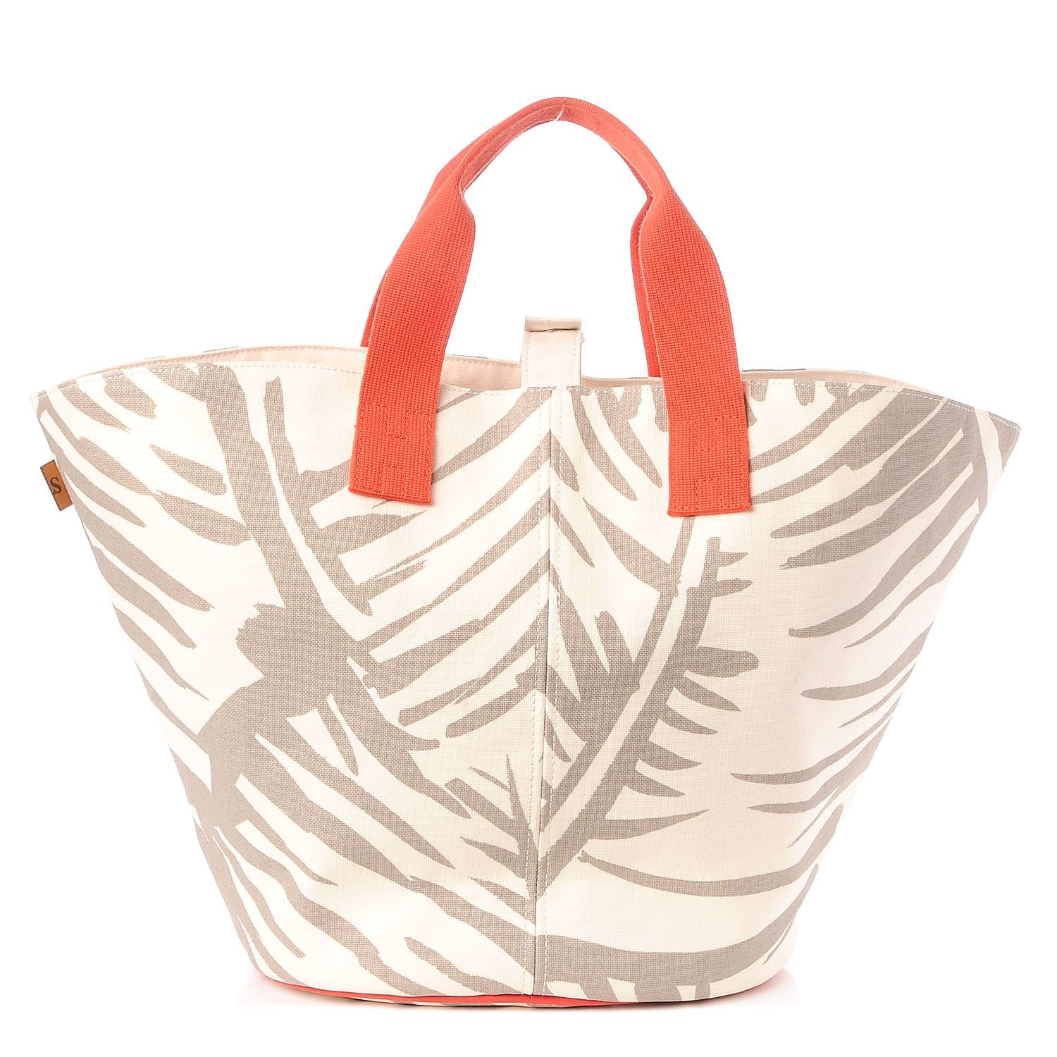 Hermes Toile Cabas Feuillage PM 1 of 10