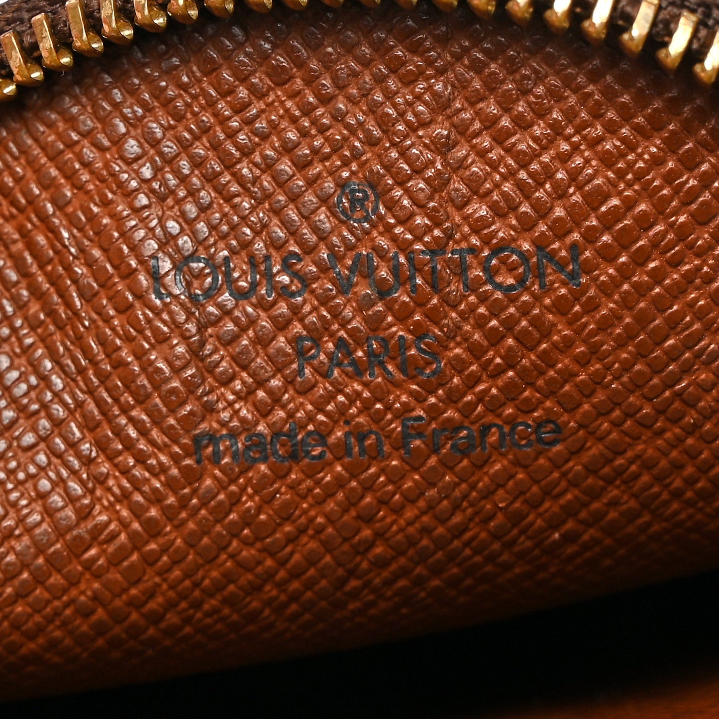 Monogram Round Coin Purse