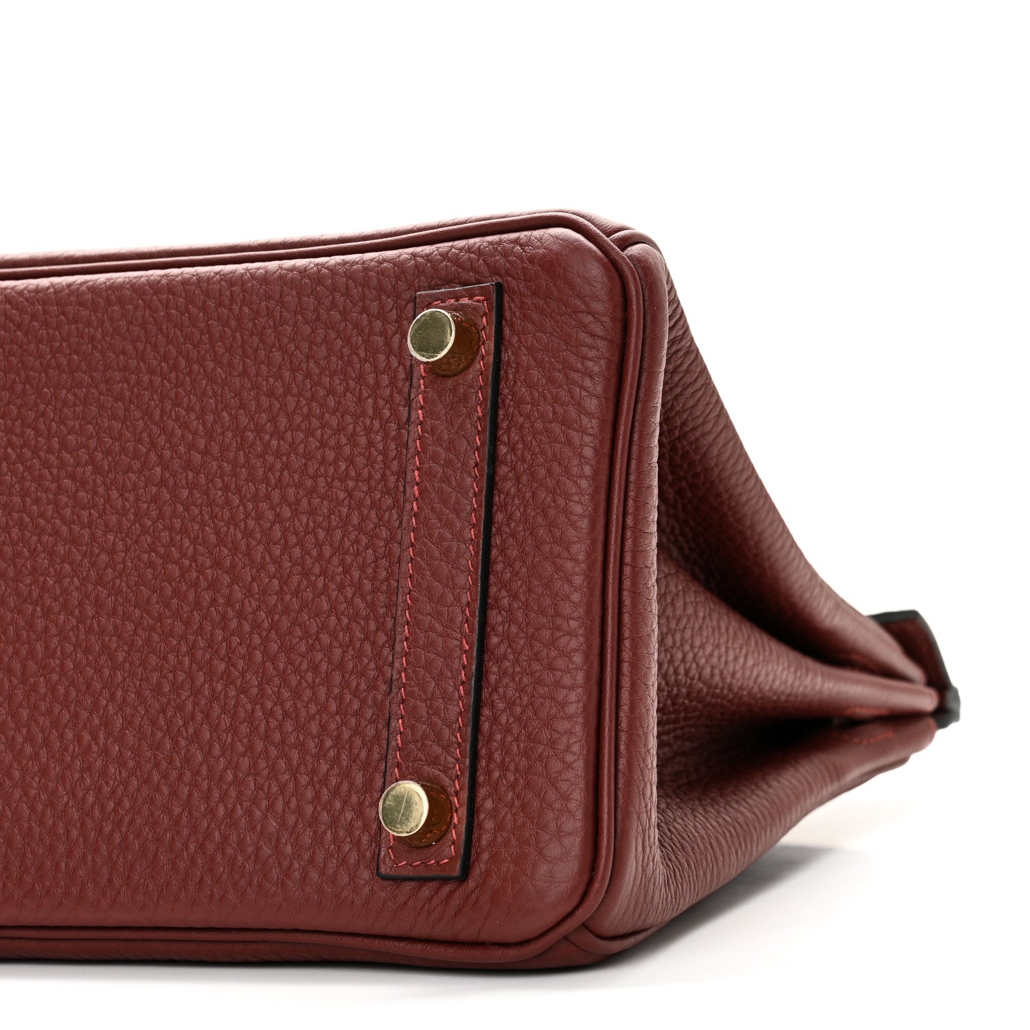 Hermes Togo Birkin 25 Rouge H 9 of 10