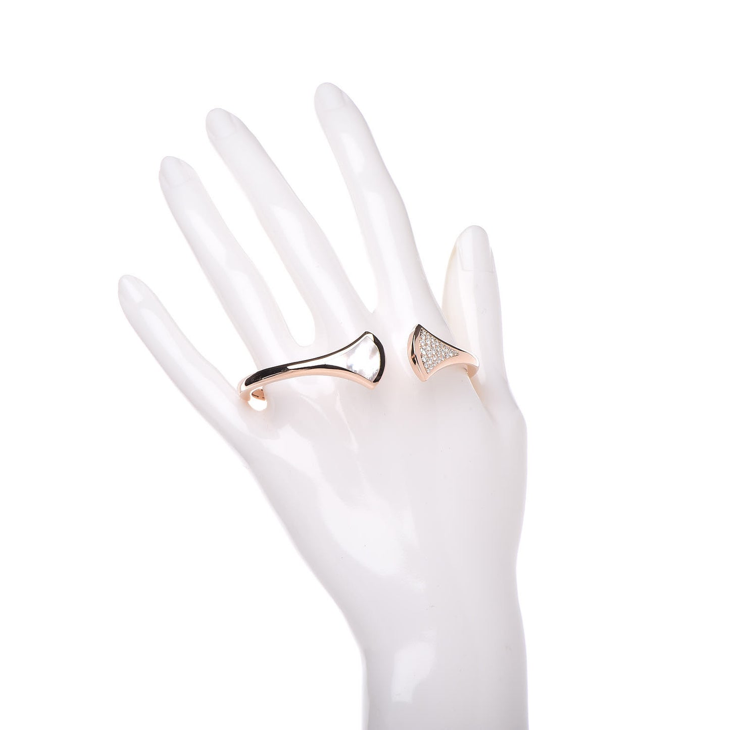18K Rose Gold Diamond Mother of Pearl Divas Dream Bracelet