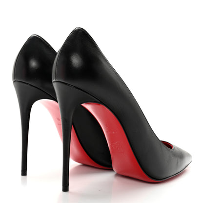 Christian Louboutin Shiny Nappa Decoltish 100 Pumps 40 Black 4 of 12