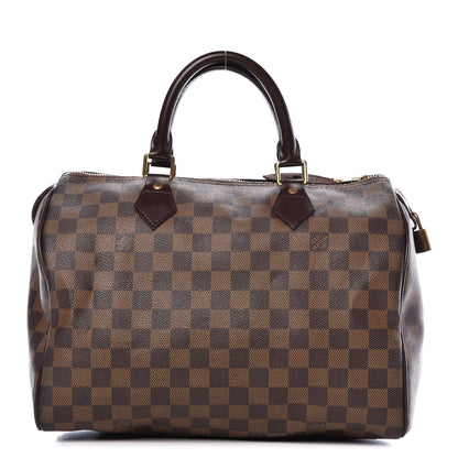 Louis Vuitton Damier Ebene Speedy 30 1 of 11