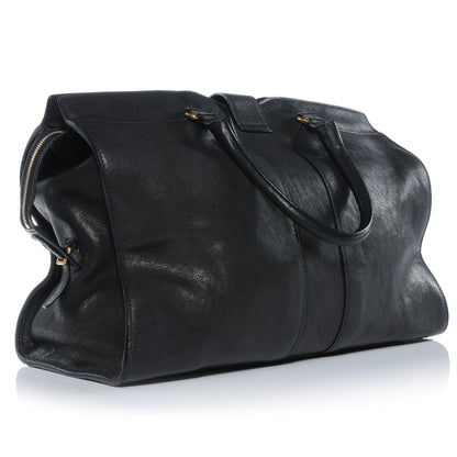 Saint Laurent Leather Large Cabas Chyc Black 4 of 8