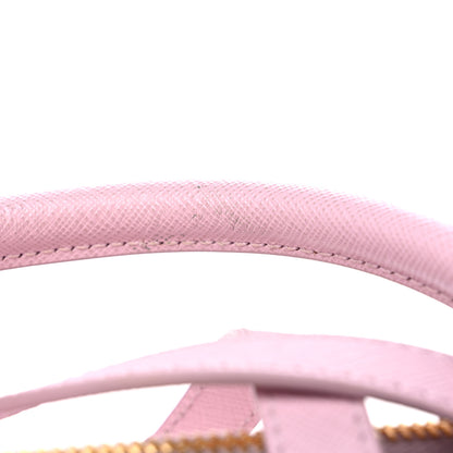 Prada Saffiano Small Galleria Double Zip Tote Alabastro 13 of 13