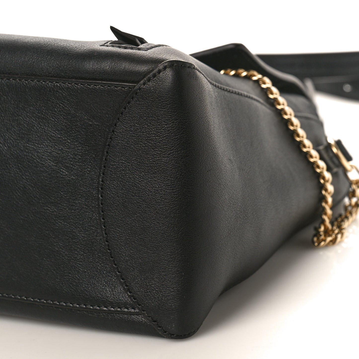 Calfskin Medium Faye Day Shoulder Bag Black