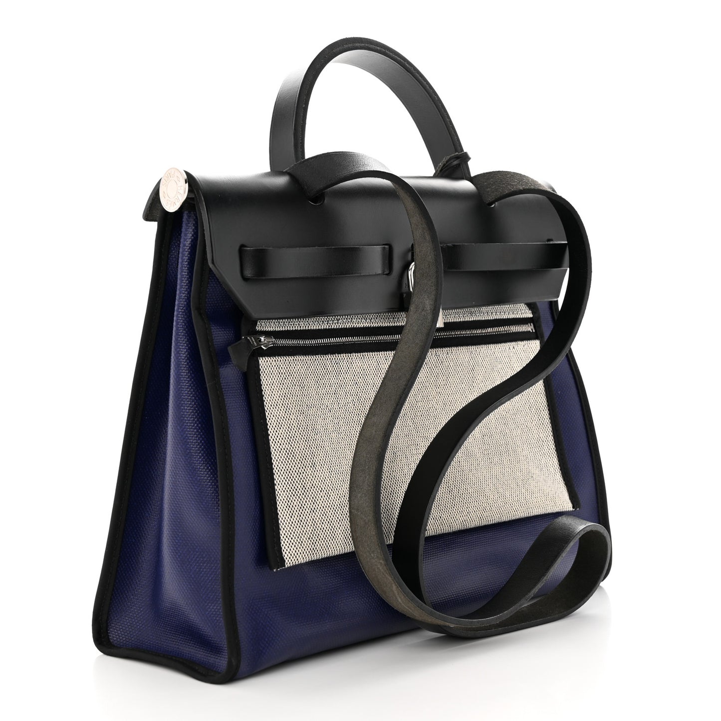 Toile H Berline Vache Hunter Herbag Zip PM 31 Bleu Encre Black
