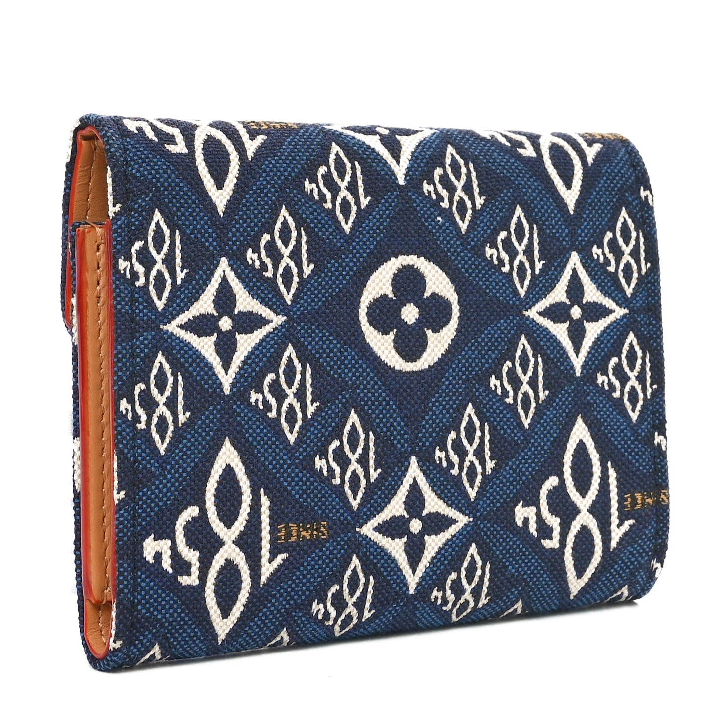 Jacquard Since 1854 Victorine Wallet Blue