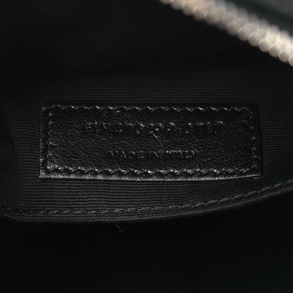 Saint Laurent Lambskin Monogram Small Lou Camera Bag Black 7 of 11