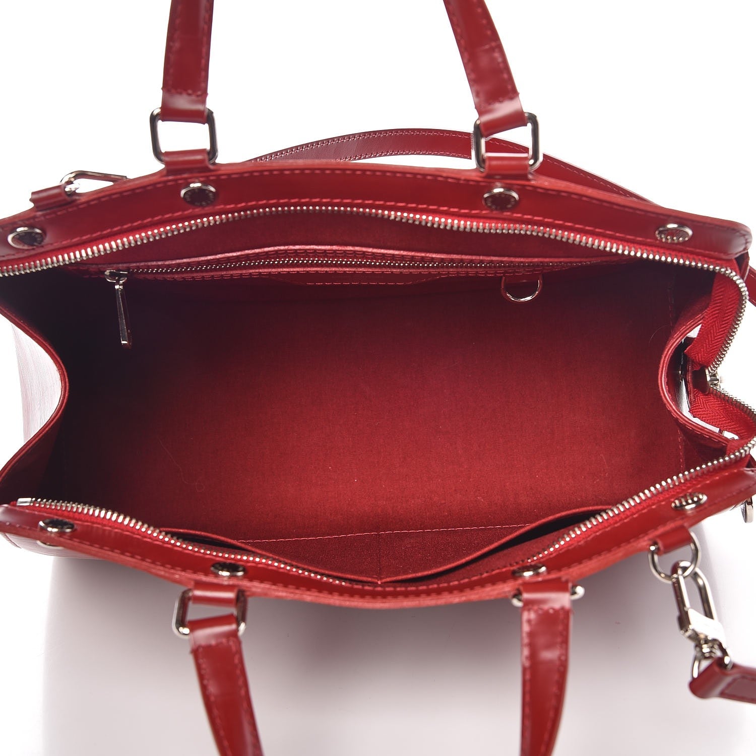 Louis Vuitton Epi Brea MM Rubis 6 of 8