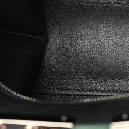 Fendi Vitello Dolce Mink Fur Pom Pom Mini 3jours Tote Black Multicolor 11 of 15