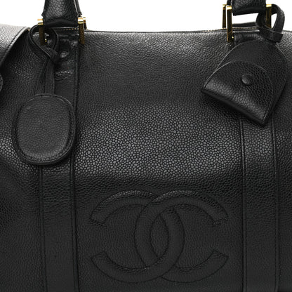 Chanel Caviar Timeless CC Duffel Bag Black 8 of 10
